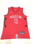 NBA 13 Harden Rockets Earned Maillot brodé